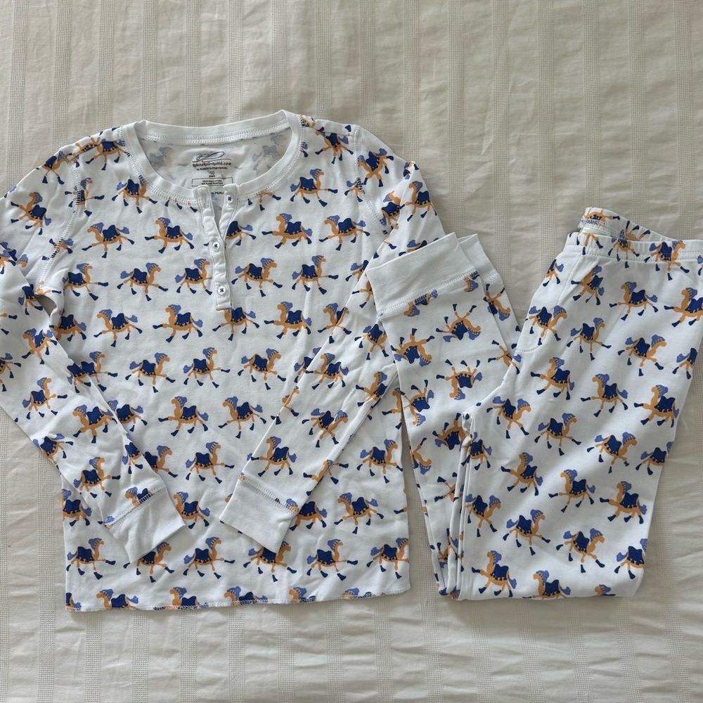 Roberta Roller Rabbit Kids Pajamas with Camel Design